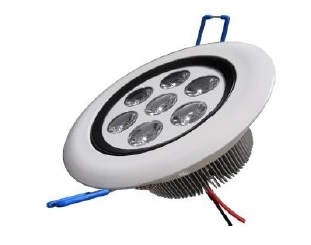 Round LED downlight 7W