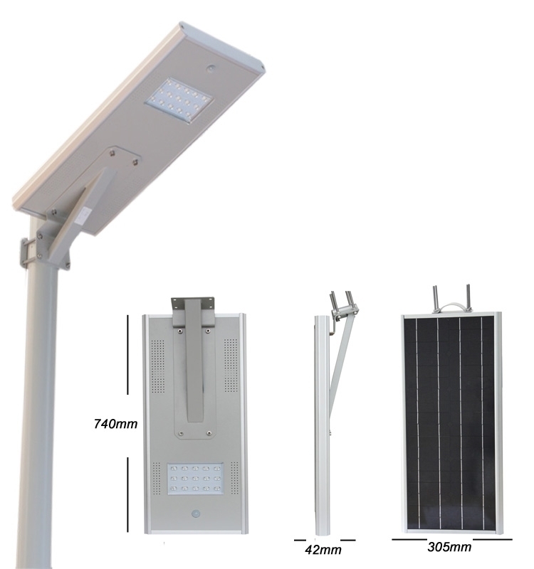 Solar lamp Head 24W